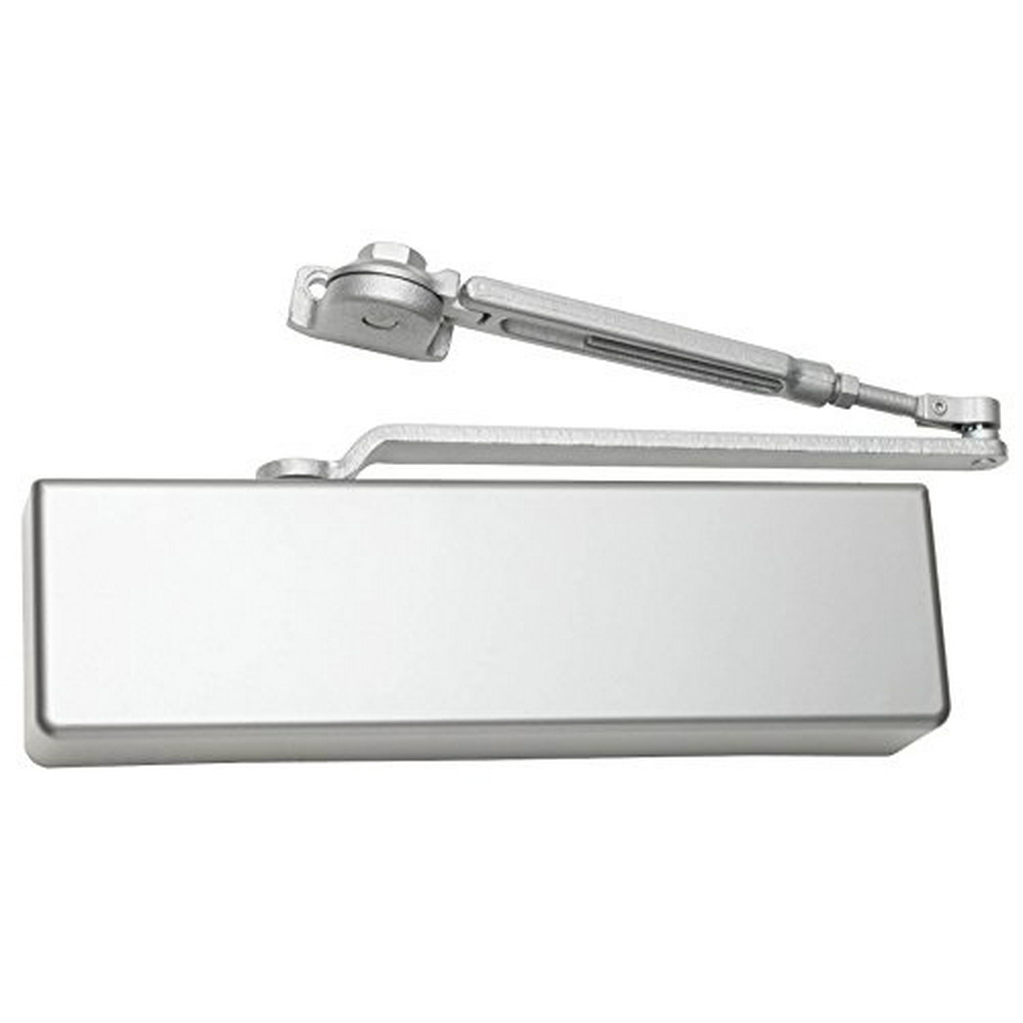 Aluminum Finish Full Cover Hold Open Arm with Parallel Arm Shoe FALCON SC71 Hw/PA Alum Full Heavy Duty Door Closer Aluminum Finish Full Cover Hold Open Arm with Parallel Arm Shoe FALCON SC71 Hw/PA Alum Full Heavy Duty Door Closer